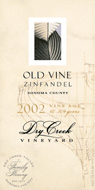 Dry Creek Vineyards - Old Vine Zinfandel Dry Creek Valley 2021 (750ml) (750ml)