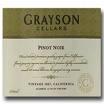 Grayson - Pinot Noir 2023 (750ml) (750ml)